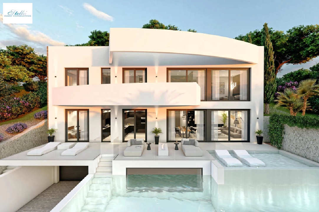 Villa in Altea(Altea La Vella) zu verkaufen, Wohnfläche 540 m², Klimaanlage, Grundstück 1308 m², 4 Schlafzimmer, 4 Badezimmer, Pool, ref.: BP-7014ALT-31