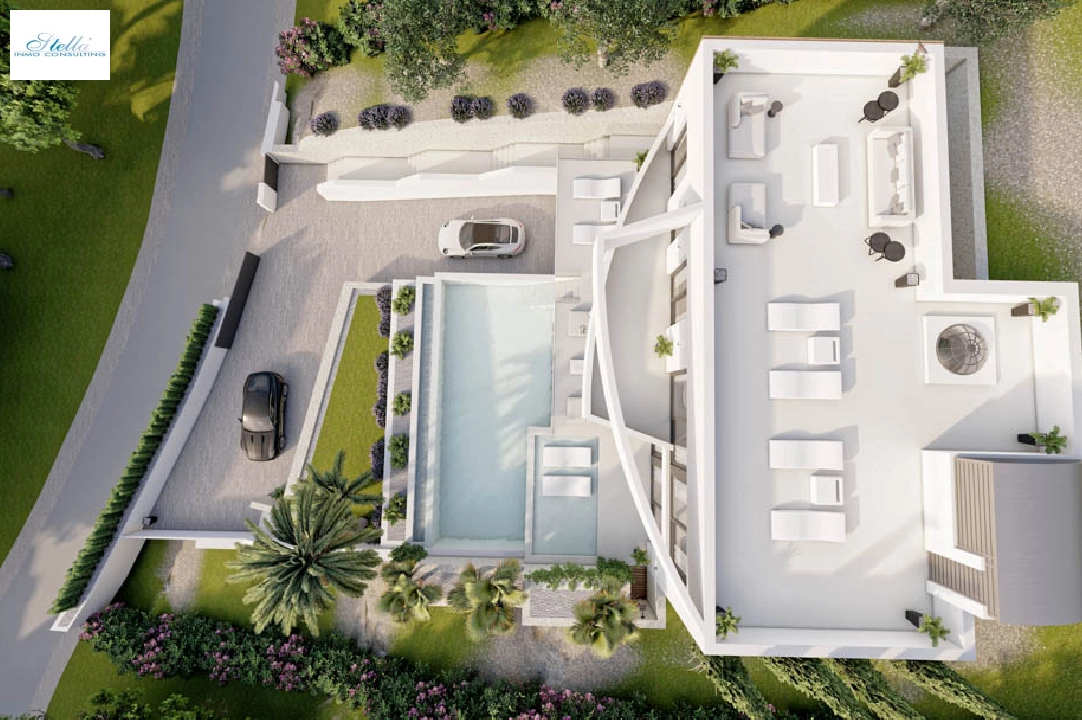 Villa in Altea(Altea La Vella) zu verkaufen, Wohnfläche 540 m², Klimaanlage, Grundstück 1308 m², 4 Schlafzimmer, 4 Badezimmer, Pool, ref.: BP-7014ALT-5