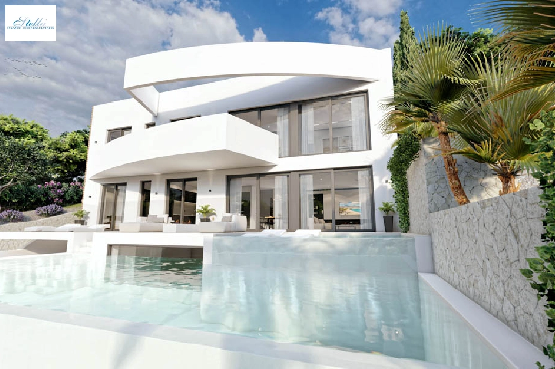 Villa in Altea(Altea La Vella) zu verkaufen, Wohnfläche 540 m², Klimaanlage, Grundstück 1308 m², 4 Schlafzimmer, 4 Badezimmer, Pool, ref.: BP-7014ALT-8