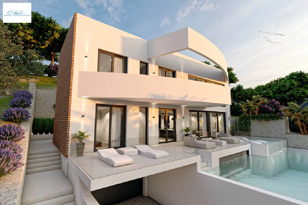 Villa in Altea(Altea La Vella) zu verkaufen, Wohnfläche 540 m², Klimaanlage, Grundstück 1308 m², 4 Schlafzimmer, 4 Badezimmer, ref.: BP-7014ALT-9