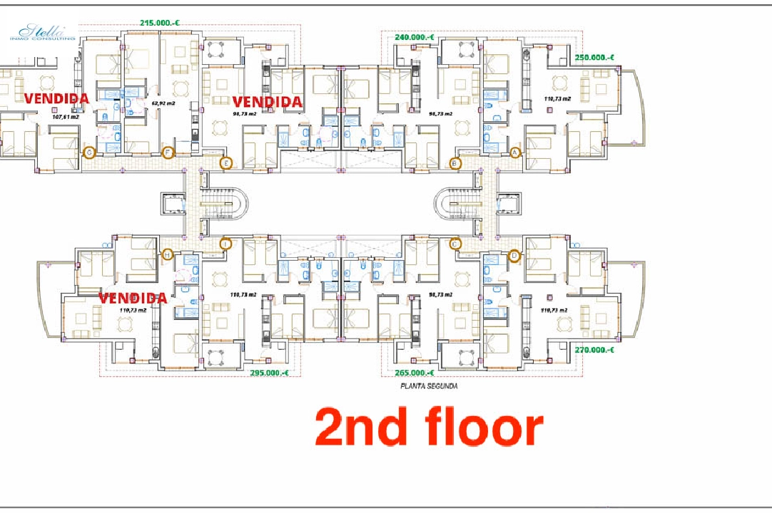 Apartment in Vilajoyosa(Urb. Paraiso) zu verkaufen, Wohnfläche 63 m², Klimaanlage, Grundstück 63 m², 2 Schlafzimmer, 1 Badezimmer, ref.: BP-7019VIL-18