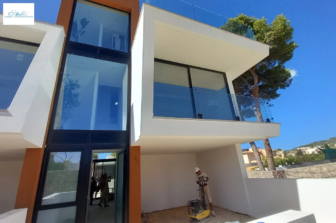 Villa in Calpe zu verkaufen, Wohnfläche 132 m², Klimaanlage, Grundstück 141 m², 3 Schlafzimmer, 3 Badezimmer, Pool, ref.: BI-CA.H-460-1