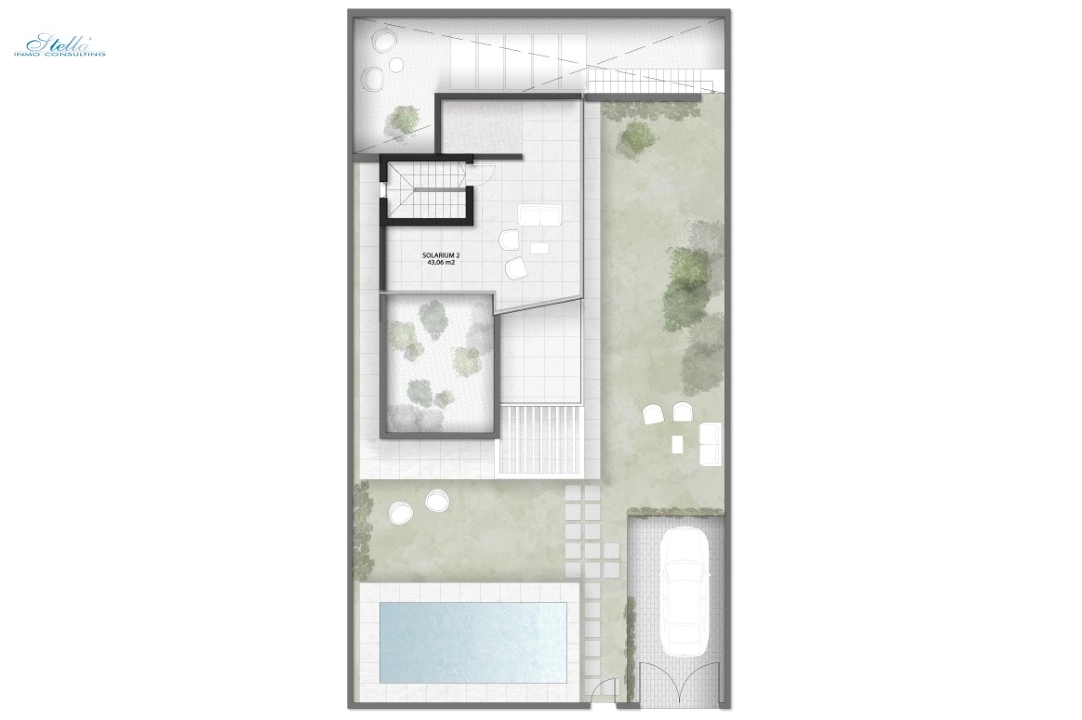 Villa in Finestrat zu verkaufen, Wohnfläche 163 m², Baujahr 2023, Klimaanlage, Grundstück 346 m², 3 Schlafzimmer, 3 Badezimmer, Pool, ref.: BI-AL.H-030-19