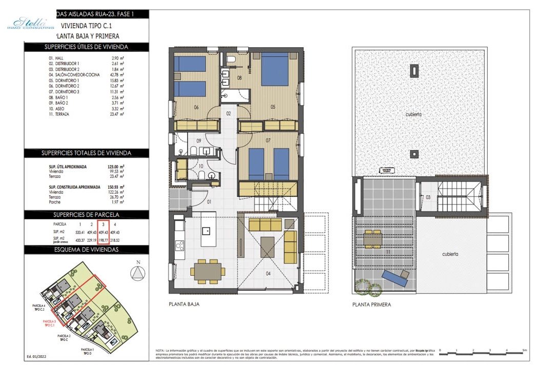 Villa in Finestrat(Sierra Cortina) zu verkaufen, Wohnfläche 150 m², Klimaanlage, Grundstück 410 m², 3 Schlafzimmer, 2 Badezimmer, ref.: BP-7024FIN-15