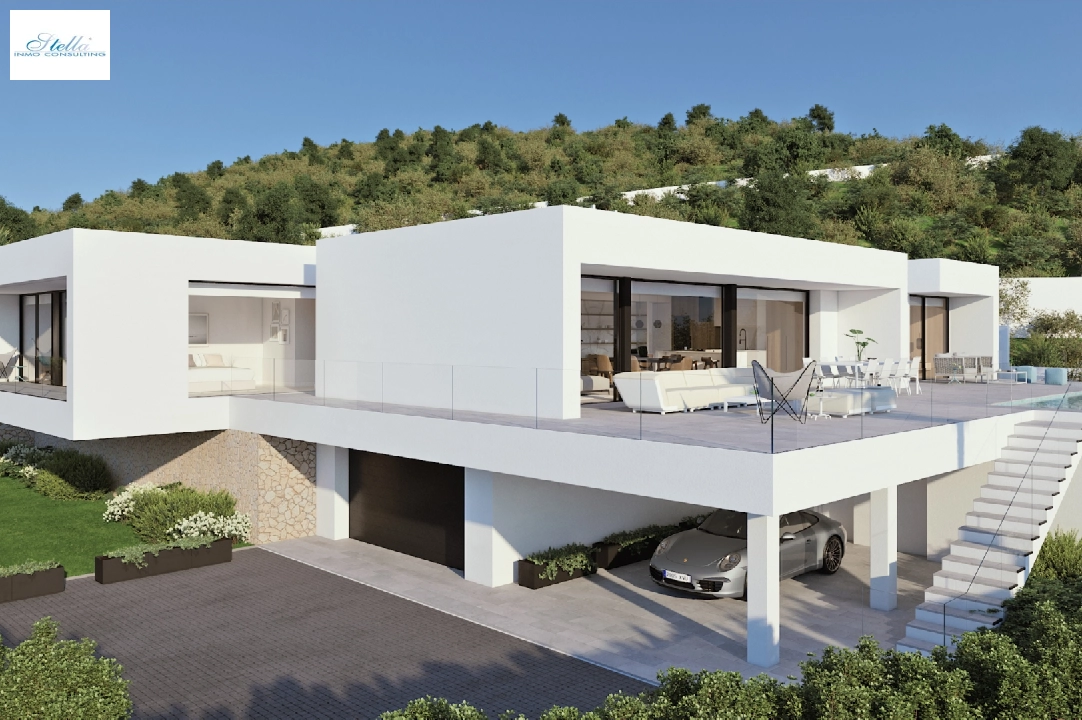 Villa in Cumbre del Sol(Residencial Plus Jazmines) zu verkaufen, Wohnfläche 313 m², Grundstück 1338 m², 3 Schlafzimmer, 5 Badezimmer, Pool, ref.: VA-AJ064-1