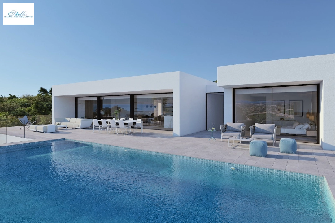 Villa in Cumbre del Sol(Residencial Plus Jazmines) zu verkaufen, Wohnfläche 313 m², Grundstück 1338 m², 3 Schlafzimmer, 5 Badezimmer, Pool, ref.: VA-AJ064-3