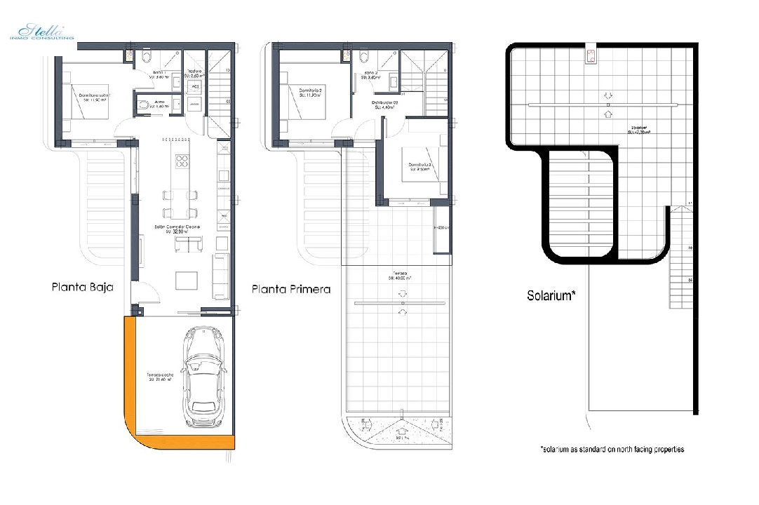 Villa in Los Alcazares zu verkaufen, Wohnfläche 151 m², Zustand Erstbezug, Grundstück 254 m², 3 Schlafzimmer, 2 Badezimmer, ref.: HA-LAN-440-E01-14