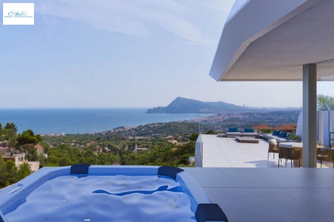 Villa in Altea(Altea Hills) zu verkaufen, Wohnfläche 610 m², Klimaanlage, Grundstück 1302 m², 4 Schlafzimmer, 4 Badezimmer, ref.: BP-3622ALT-6