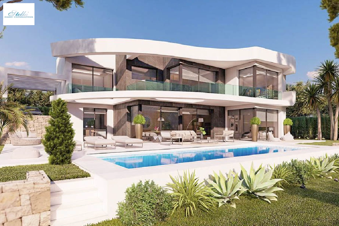 Villa in Calpe(Ortenbach) zu verkaufen, Wohnfläche 604 m², Klimaanlage, Grundstück 880 m², 4 Schlafzimmer, 4 Badezimmer, Pool, ref.: BP-7027CAL-1