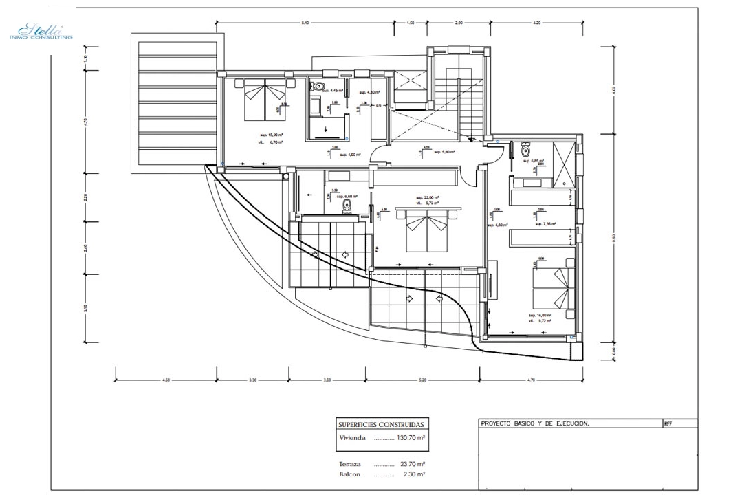 Villa in Calpe(Ortenbach) zu verkaufen, Wohnfläche 604 m², Klimaanlage, Grundstück 880 m², 4 Schlafzimmer, 4 Badezimmer, Pool, ref.: BP-7027CAL-4