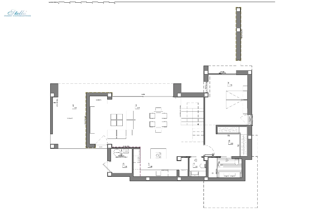 Villa in Benitachell(La Cumbre del Sol) zu verkaufen, Wohnfläche 181 m², Klimaanlage, Grundstück 824 m², 3 Schlafzimmer, 4 Badezimmer, Pool, ref.: CA-H-1700-AMB-10