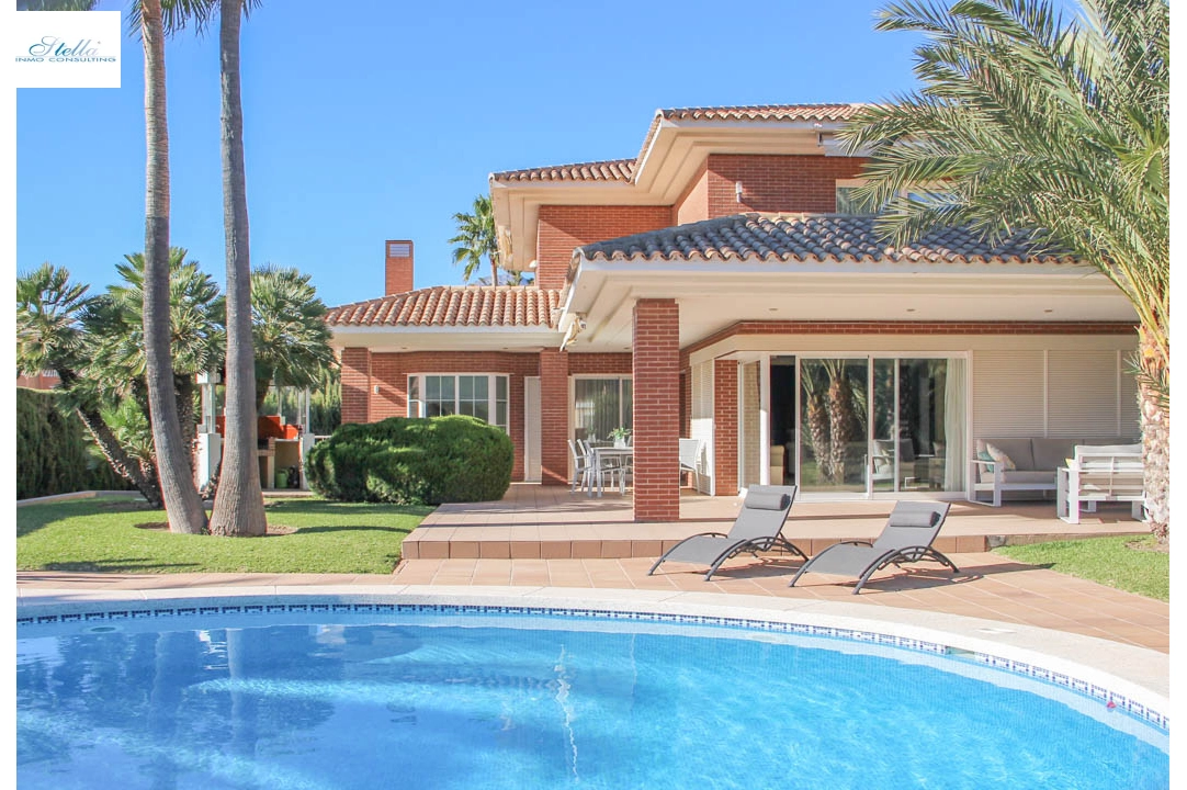 Villa in Benidorm(de Napoles) zu verkaufen, Wohnfläche 642 m², Klimaanlage, Grundstück 1853 m², 7 Schlafzimmer, 6 Badezimmer, Pool, ref.: BP-7035BED-18