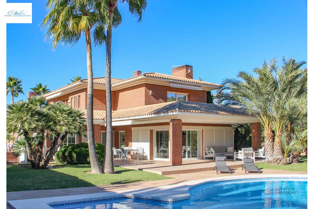 Villa in Benidorm(de Napoles) zu verkaufen, Wohnfläche 642 m², Klimaanlage, Grundstück 1853 m², 7 Schlafzimmer, 6 Badezimmer, Pool, ref.: BP-7035BED-2