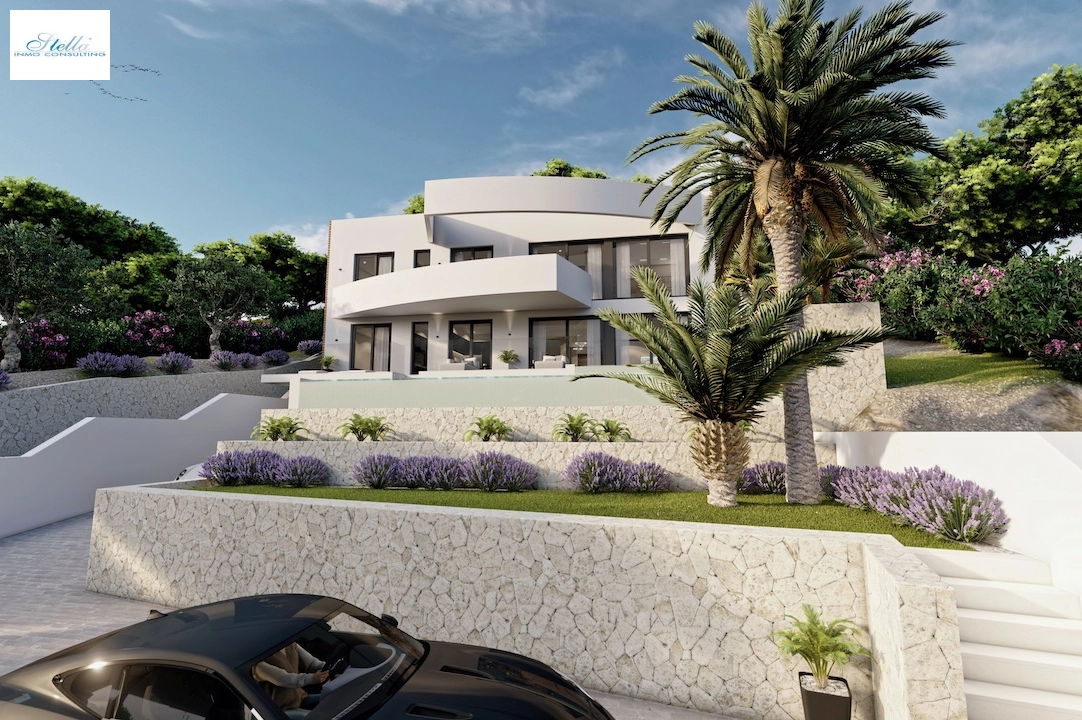 Villa in Altea(Sierra de Altea) zu verkaufen, Wohnfläche 500 m², Klimaanlage, Grundstück 1270 m², 4 Schlafzimmer, 4 Badezimmer, Pool, ref.: CA-H-1718-AMB-16