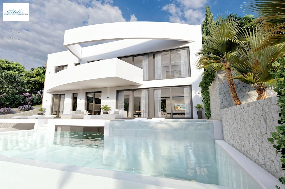 Villa in Altea(Sierra de Altea) zu verkaufen, Wohnfläche 500 m², Klimaanlage, Grundstück 1270 m², 4 Schlafzimmer, 4 Badezimmer, Pool, ref.: CA-H-1718-AMB-17