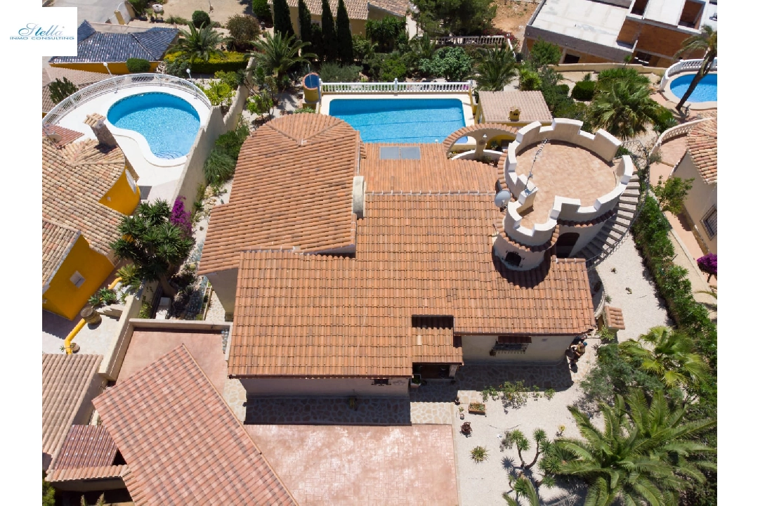 Villa in Benitachell(Cumbre del Sol) zu verkaufen, Wohnfläche 237 m², Klimaanlage, Grundstück 1011 m², 5 Schlafzimmer, 3 Badezimmer, Pool, ref.: BP-4339BELL-6