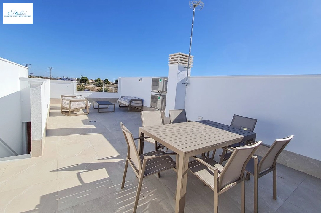 Villa in San Pedro del Pinatar zu verkaufen, Wohnfläche 158 m², Zustand Erstbezug, Grundstück 129 m², 3 Schlafzimmer, 2 Badezimmer, Pool, ref.: HA-SAN-115-E01-16