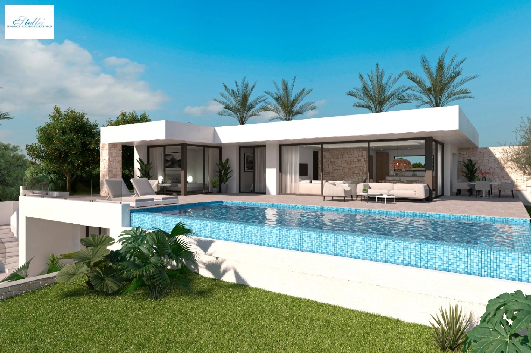 Villa in Denia(Marquesa 6) zu verkaufen, Wohnfläche 266 m², Klimaanlage, Grundstück 999 m², 4 Schlafzimmer, 4 Badezimmer, Pool, ref.: UM-UV-PITO-11