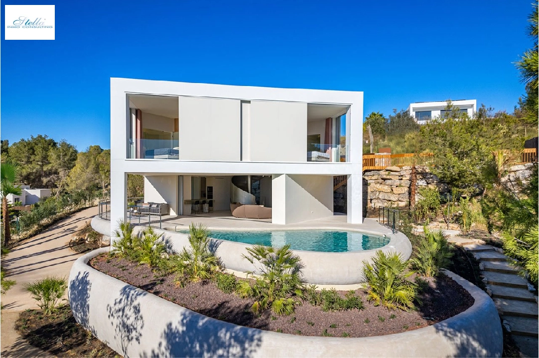 Villa in Orihuela Costa zu verkaufen, Wohnfläche 332 m², Zustand Erstbezug, + fussboden, Klimaanlage, Grundstück 1254 m², 3 Schlafzimmer, 3 Badezimmer, Pool, ref.: HA-OCN-149-E01-1