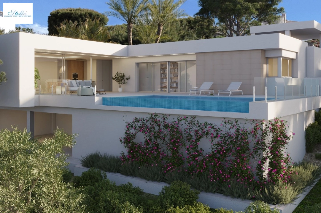 Villa in Cumbre del Sol(Magnolias Design) zu verkaufen, Wohnfläche 142 m², Grundstück 825 m², 3 Schlafzimmer, 3 Badezimmer, Pool, ref.: VA-AM034-9