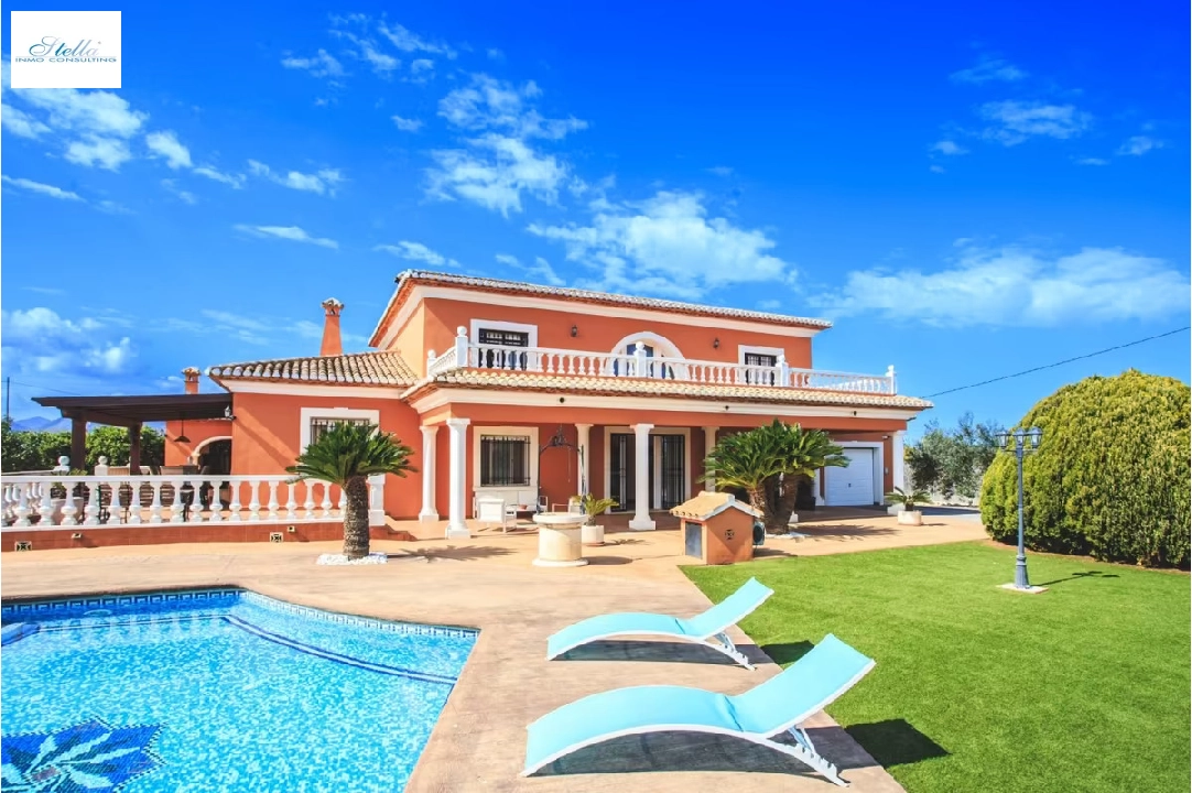 Villa in Denia(Torrecarrals) zu verkaufen, Wohnfläche 442 m², Zustand gepflegt, + Zentralheizung, Grundstück 4441 m², 3 Schlafzimmer, 4 Badezimmer, Pool, ref.: MNC-0124-1