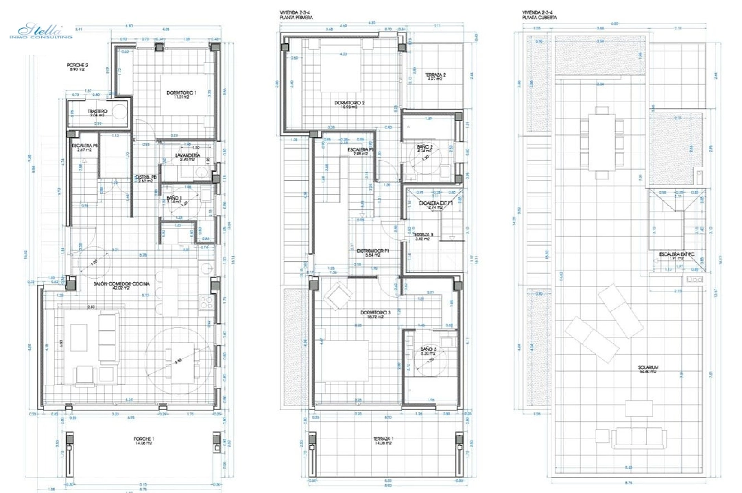 Villa in La Marina zu verkaufen, Wohnfläche 235 m², Zustand Erstbezug, Klimaanlage, Grundstück 272 m², 3 Schlafzimmer, 3 Badezimmer, Pool, ref.: HA-MAN-246-E01-27