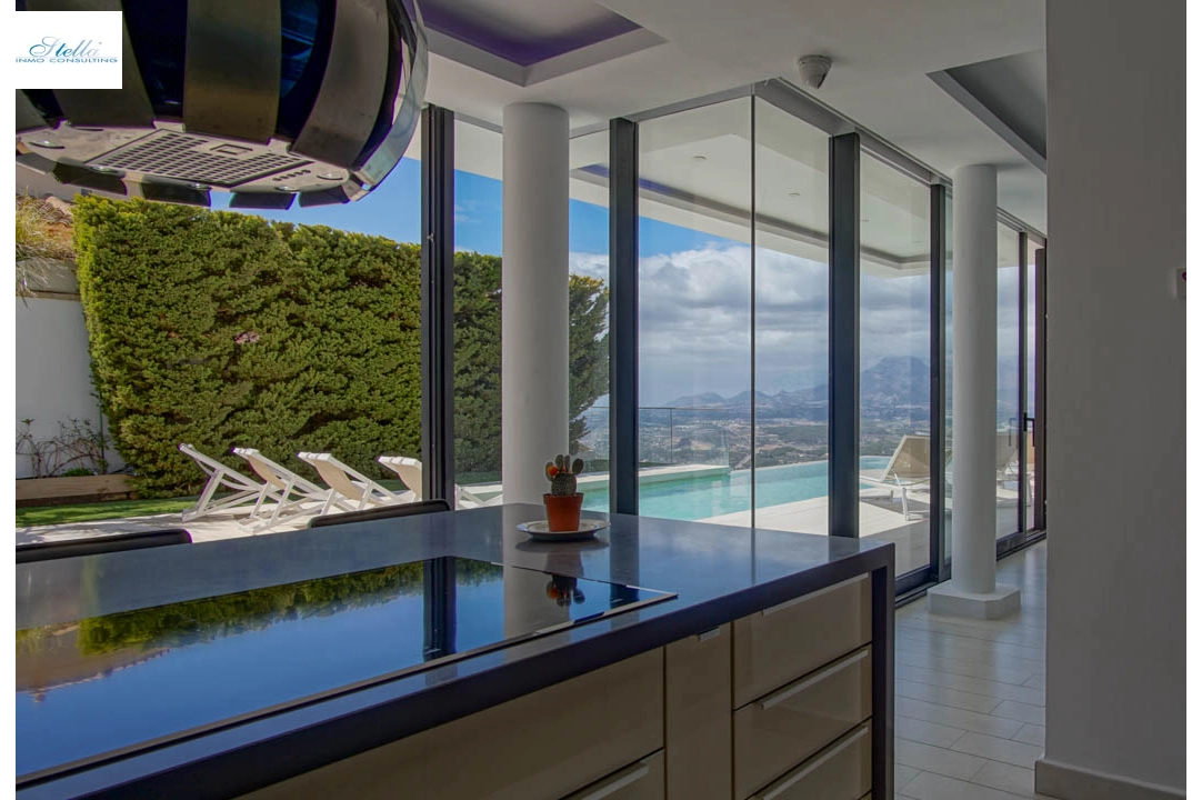 Villa in Altea(Altea Hills) zu verkaufen, Wohnfläche 547 m², Klimaanlage, Grundstück 908 m², 6 Schlafzimmer, 5 Badezimmer, Pool, ref.: BP-7056ALT-28