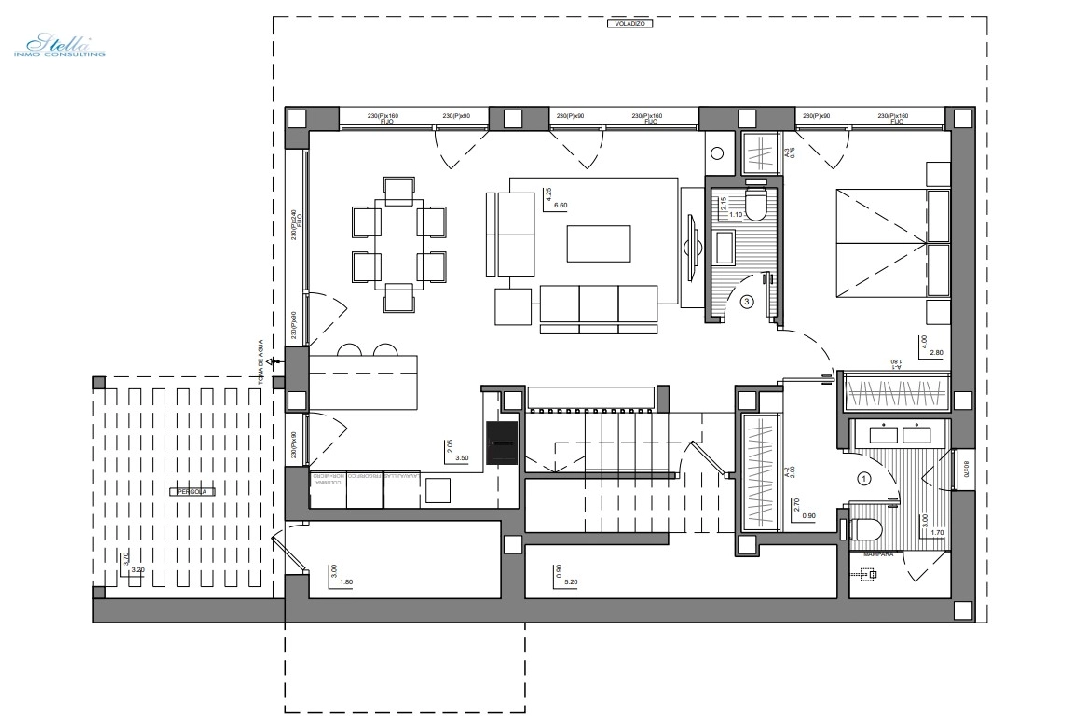 Villa in Lliber zu verkaufen, Wohnfläche 314 m², Klimaanlage, Grundstück 473 m², 3 Schlafzimmer, 3 Badezimmer, Pool, ref.: BP-4379LLIB-2