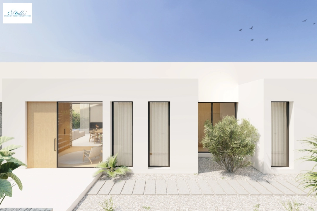 Villa in Denia zu verkaufen, Wohnfläche 176 m², Baujahr 2023, Klimaanlage, Grundstück 1514 m², 3 Schlafzimmer, 3 Badezimmer, Pool, ref.: BI-DE.H-008-13