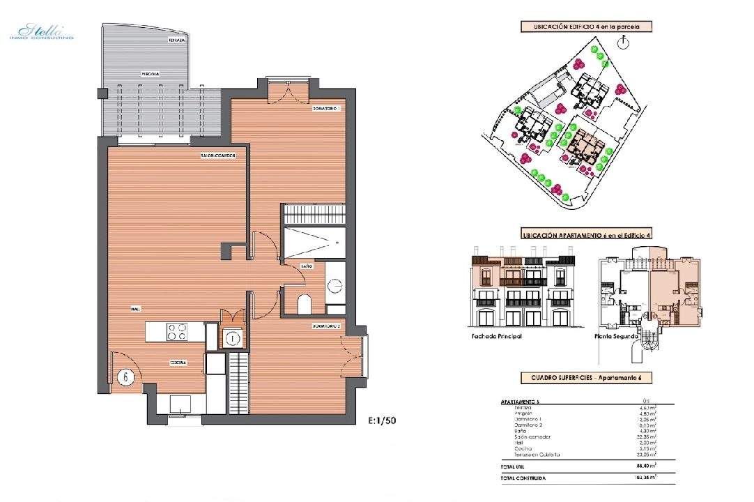 Apartment in Denia(Denia) zu verkaufen, Wohnfläche 90 m², Klimaanlage, 2 Schlafzimmer, 1 Badezimmer, Pool, ref.: CA-A-1764-AMBI-9