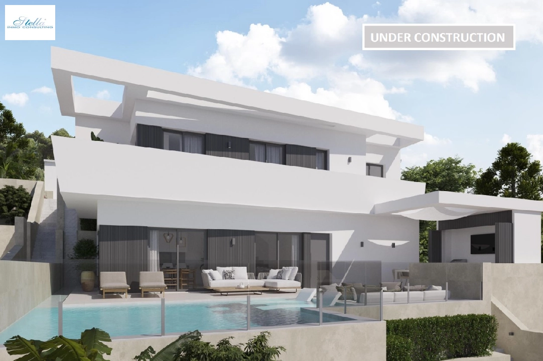 Villa in Moraira(Paichi) zu verkaufen, Wohnfläche 282 m², Klimaanlage, Grundstück 450 m², 4 Schlafzimmer, 4 Badezimmer, ref.: BP-4372MOR-1