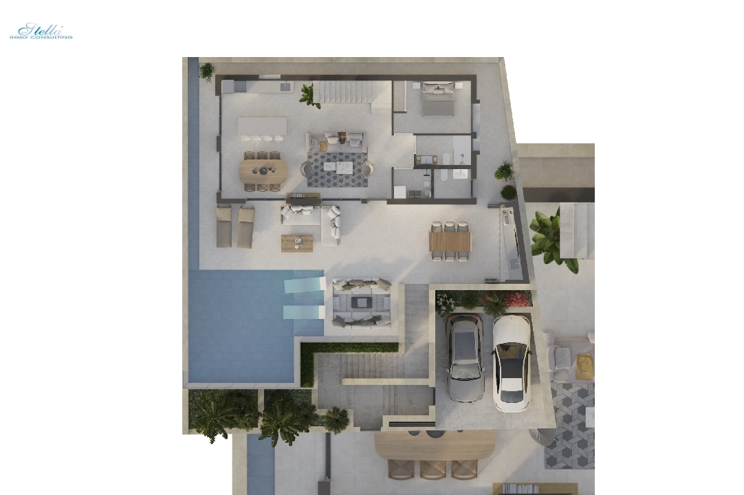 Villa in Moraira(Paichi) zu verkaufen, Wohnfläche 282 m², Klimaanlage, Grundstück 450 m², 4 Schlafzimmer, 4 Badezimmer, ref.: BP-4372MOR-7