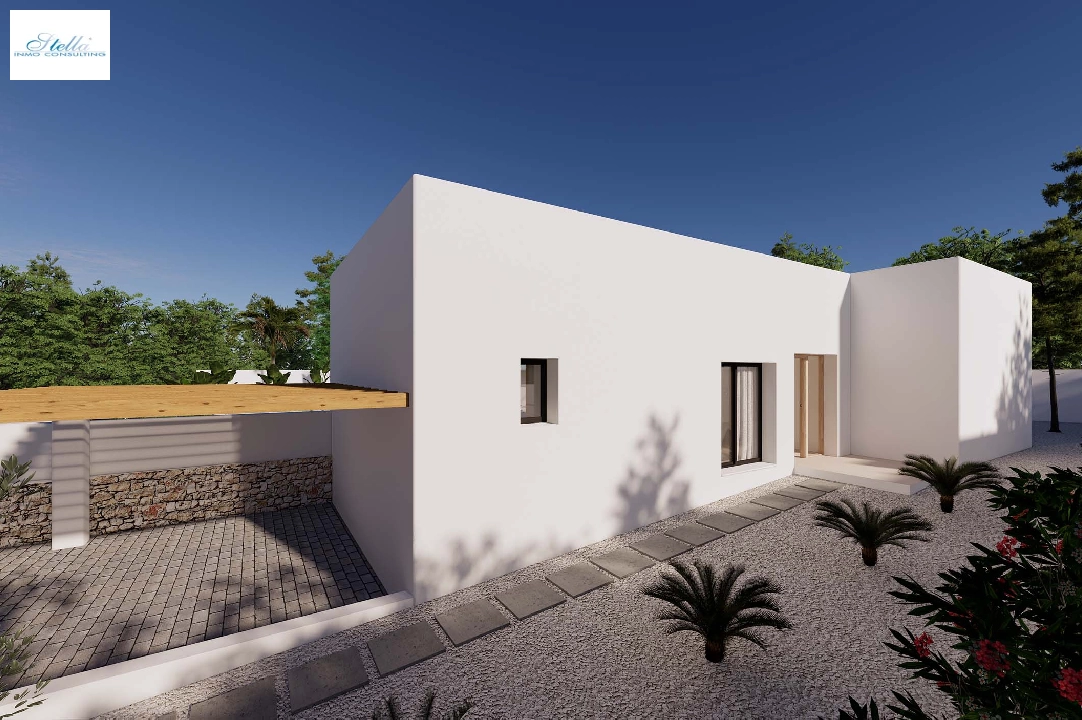 Villa in Moraira zu verkaufen, Wohnfläche 196 m², Klimaanlage, Grundstück 800 m², 4 Schlafzimmer, 3 Badezimmer, Pool, ref.: BI-MT.H-796-7