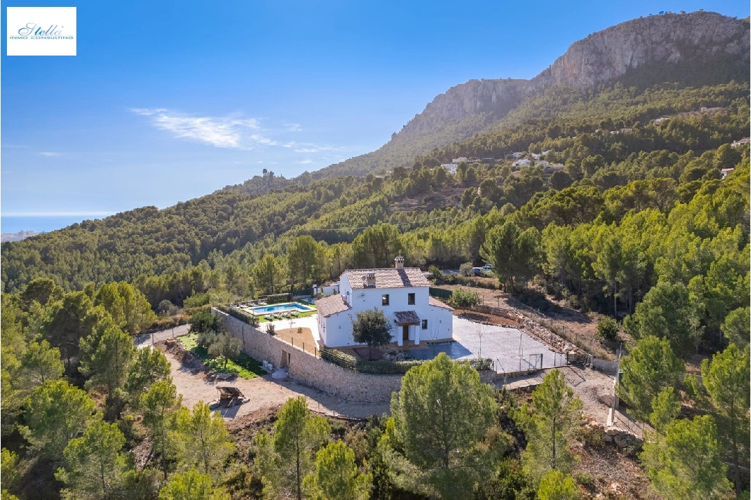 Finca in Benissa zu verkaufen, Wohnfläche 310 m², Baujahr 2010, Klimaanlage, Grundstück 10030 m², 4 Schlafzimmer, 3 Badezimmer, Pool, ref.: BI-CA.F-001-36