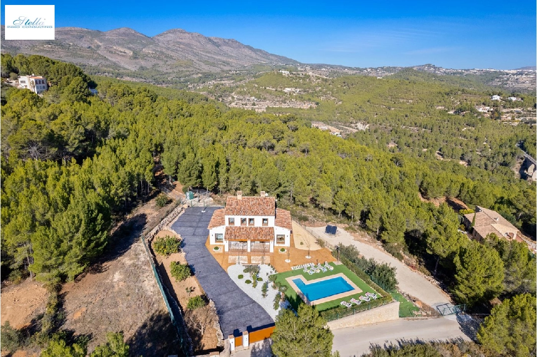 Finca in Benissa zu verkaufen, Wohnfläche 310 m², Baujahr 2010, Klimaanlage, Grundstück 10030 m², 4 Schlafzimmer, 3 Badezimmer, Pool, ref.: BI-CA.F-001-37