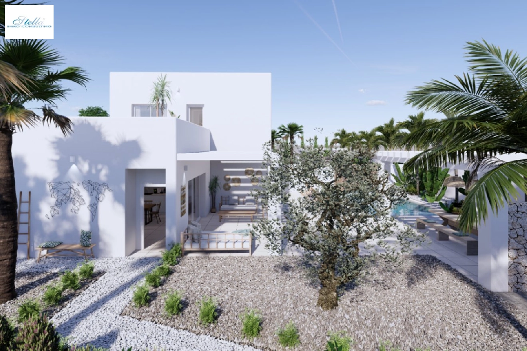 Villa in Benissa zu verkaufen, Wohnfläche 265 m², + KLIMA, Klimaanlage, Grundstück 519 m², 4 Schlafzimmer, 3 Badezimmer, Pool, ref.: BI-MT.H-794-7