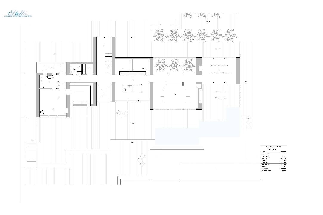 Villa in Moraira zu verkaufen, Wohnfläche 2264 m², Baujahr 2024, Klimaanlage, Grundstück 2896 m², 6 Schlafzimmer, 6 Badezimmer, Pool, ref.: BI-MT.H-800-11