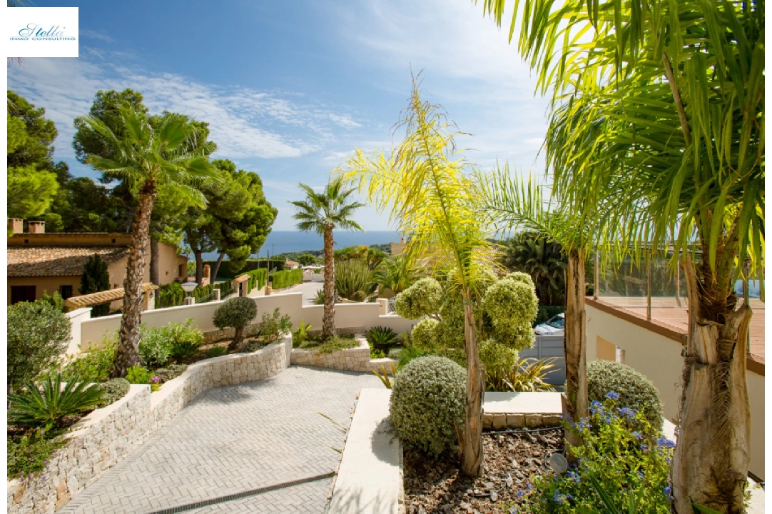 Villa in Moraira(Moravit) zu verkaufen, Wohnfläche 559 m², Baujahr 2016, Klimaanlage, Grundstück 1132 m², 4 Schlafzimmer, 5 Badezimmer, Pool, ref.: BI-MT.H-798-3