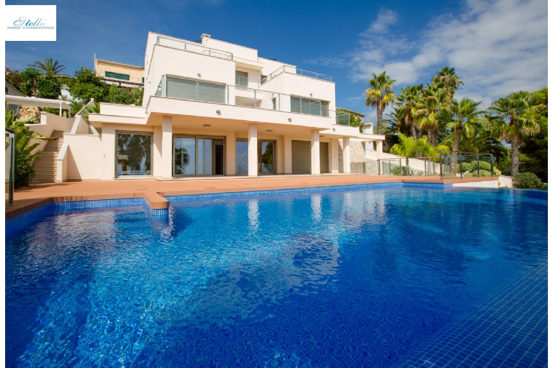 Villa in Moraira(Moravit) zu verkaufen, Wohnfläche 559 m², Baujahr 2016, Klimaanlage, Grundstück 1132 m², 4 Schlafzimmer, 5 Badezimmer, Pool, ref.: BI-MT.H-798-42