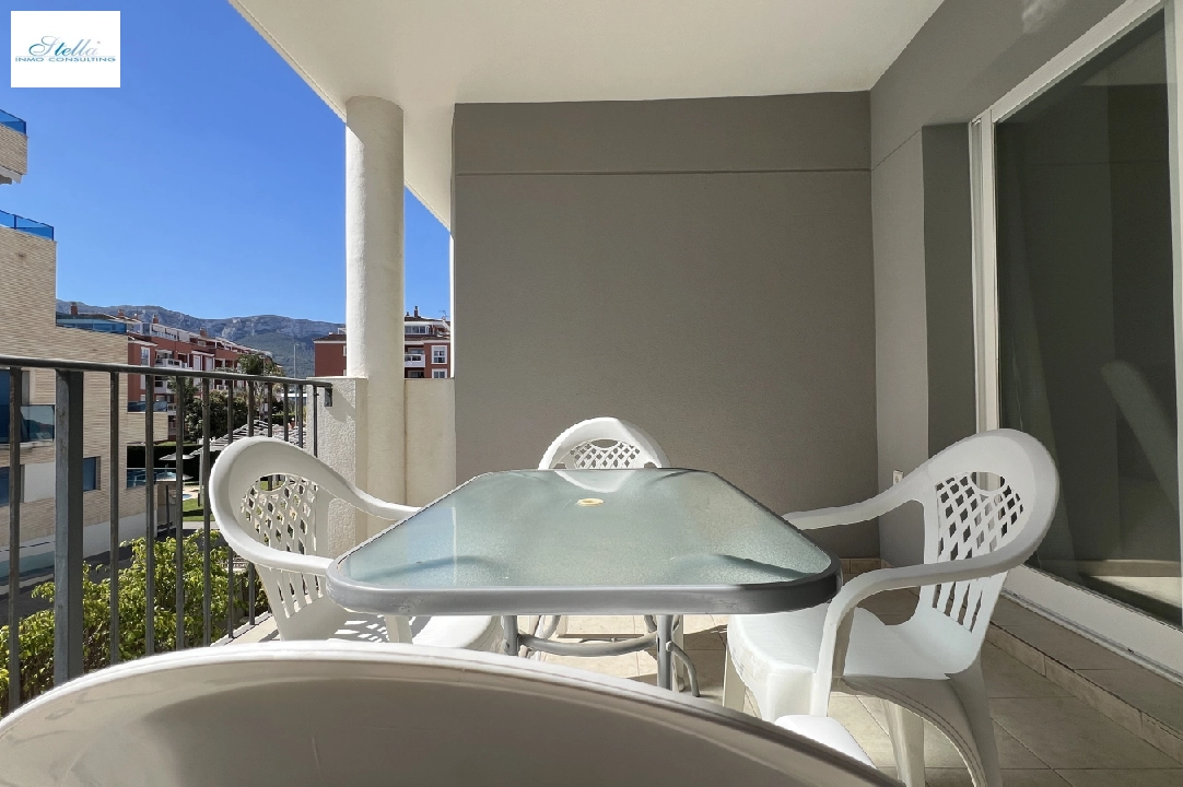 Apartment in Denia zur Ferienvermietung, Wohnfläche 86 m², Baujahr 2006, Zustand modernisiert, + Zentralheizung, Klimaanlage, Grundstück 46 m², 2 Schlafzimmer, 2 Badezimmer, Pool, ref.: T-0324-2