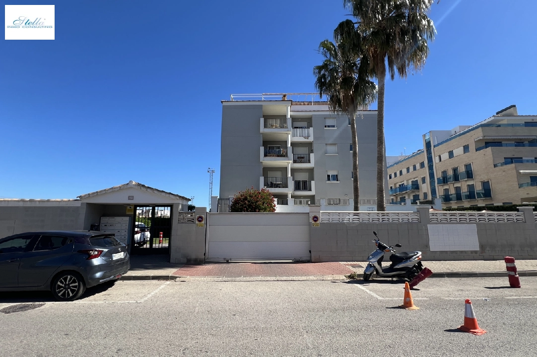 Apartment in Denia zur Ferienvermietung, Wohnfläche 86 m², Baujahr 2006, Zustand modernisiert, + Zentralheizung, Klimaanlage, Grundstück 46 m², 2 Schlafzimmer, 2 Badezimmer, Pool, ref.: T-0324-3