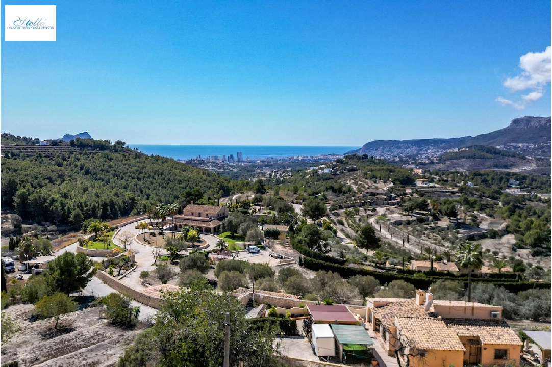 Finca in Benissa(Partida Llenes) zu verkaufen, Wohnfläche 426 m², Klimaanlage, Grundstück 5310 m², 7 Schlafzimmer, 5 Badezimmer, Pool, ref.: CA-F-1737-AMB-39