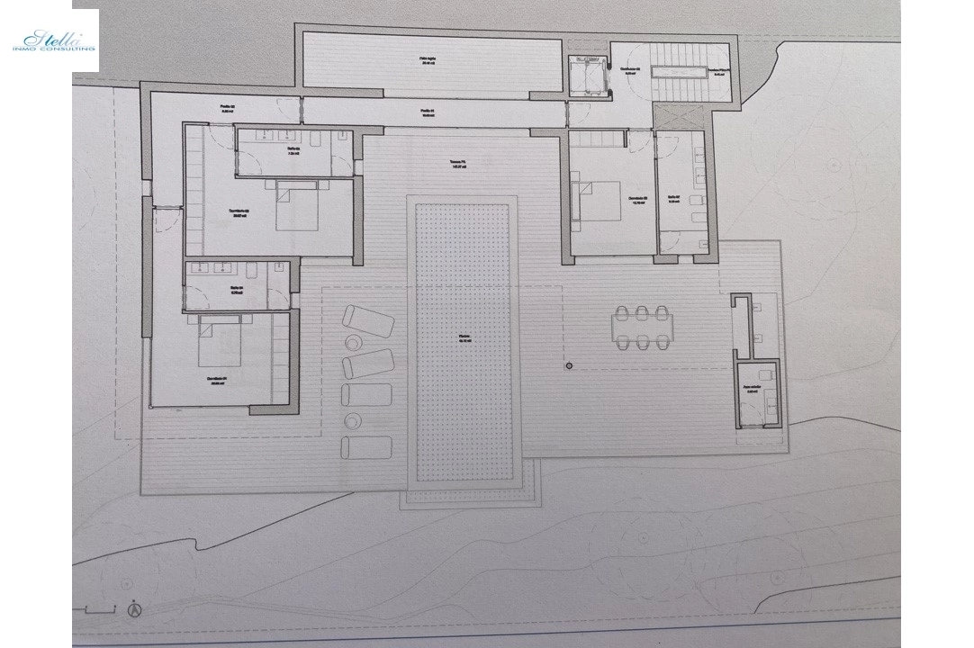 Villa in Calpe(Partida Empedrola) zu verkaufen, Wohnfläche 453 m², Klimaanlage, Grundstück 1013 m², 4 Schlafzimmer, 5 Badezimmer, ref.: BP-4308CAL-10