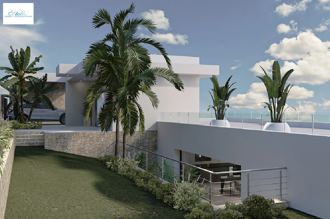 Villa in Calpe(Partida Empedrola) zu verkaufen, Wohnfläche 453 m², Klimaanlage, Grundstück 1013 m², 4 Schlafzimmer, 5 Badezimmer, ref.: BP-4308CAL-4