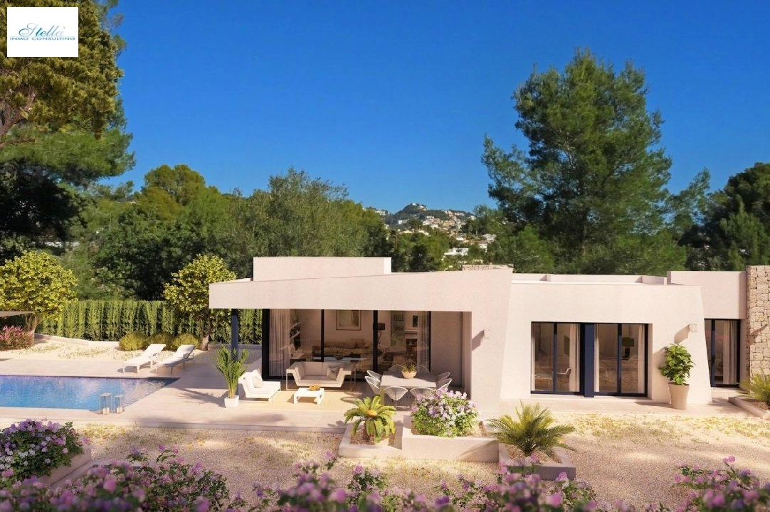 Villa in Benissa(Fanadix) zu verkaufen, Wohnfläche 153 m², Klimaanlage, Grundstück 800 m², 3 Schlafzimmer, 2 Badezimmer, Pool, ref.: AM-12147DA-3700-11