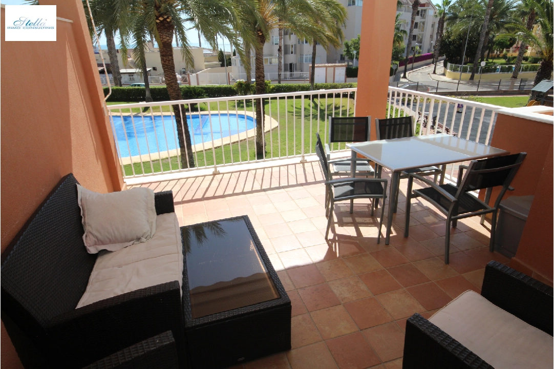 Apartment in Denia  zur Ferienvermietung, Zustand neuwertig, + KLIMA, Klimaanlage, 3 Schlafzimmer, 2 Badezimmer, Pool, ref.: V-0224-2