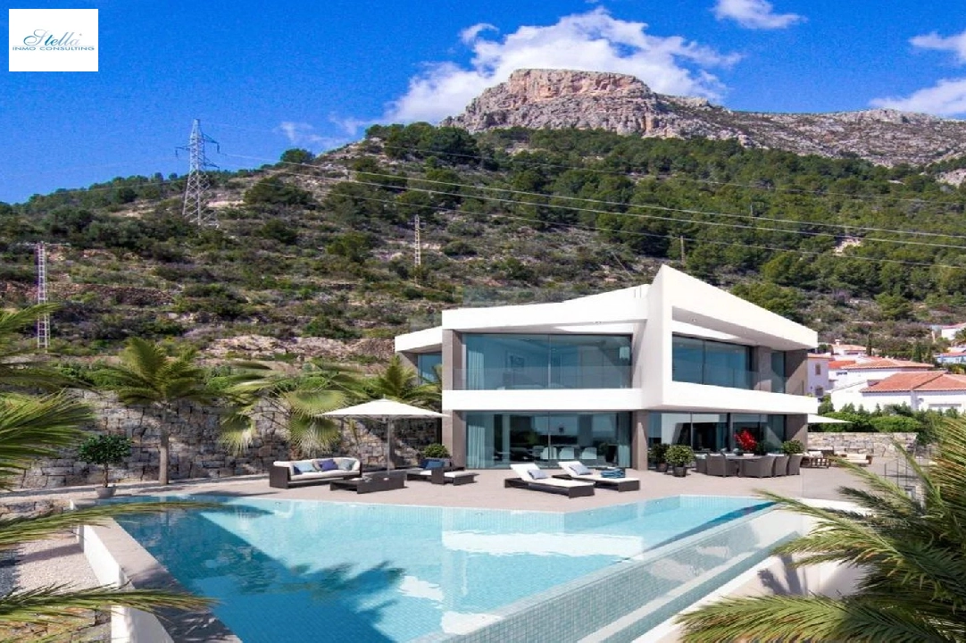 Villa in Calpe zu verkaufen, Wohnfläche 350 m², Klimaanlage, 4 Schlafzimmer, 5 Badezimmer, Pool, ref.: BS-84512135-2