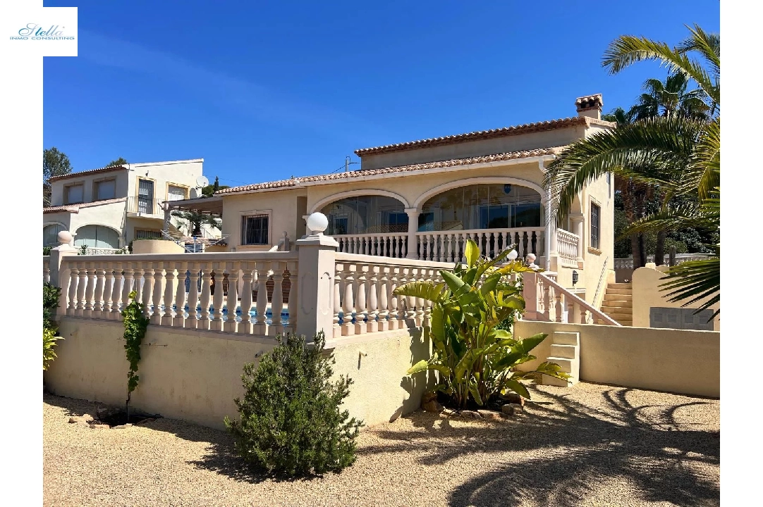 Villa in Calpe zu verkaufen, Wohnfläche 145 m², Klimaanlage, 3 Schlafzimmer, 2 Badezimmer, Pool, ref.: BS-84840333-25