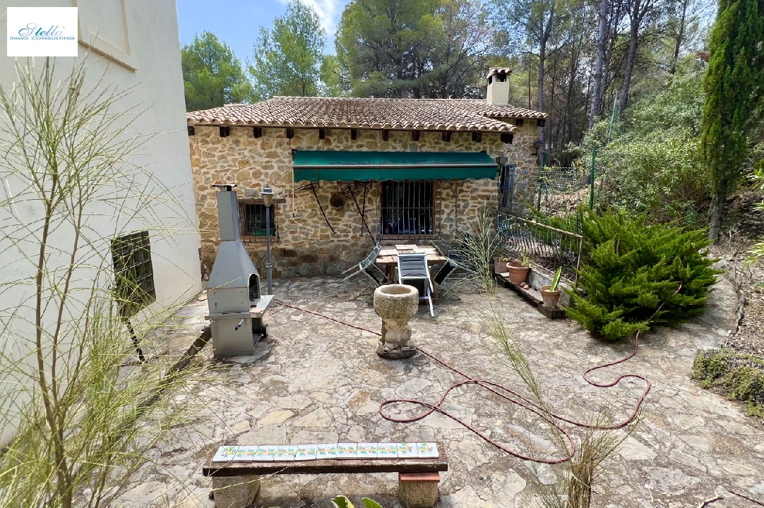 Villa in Denia-La Sella zu verkaufen, Wohnfläche 250 m², Baujahr 1997, Zustand gepflegt, + Zentralheizung, Klimaanlage, Grundstück 6652 m², 4 Schlafzimmer, 3 Badezimmer, Pool, ref.: FK-0724-22