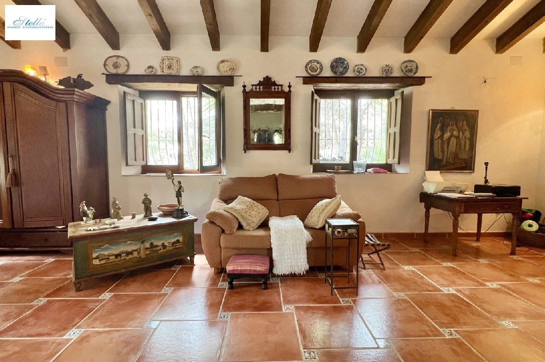 Villa in Denia-La Sella zu verkaufen, Wohnfläche 250 m², Baujahr 1997, Zustand gepflegt, + Zentralheizung, Klimaanlage, Grundstück 6652 m², 4 Schlafzimmer, 3 Badezimmer, Pool, ref.: FK-0724-7